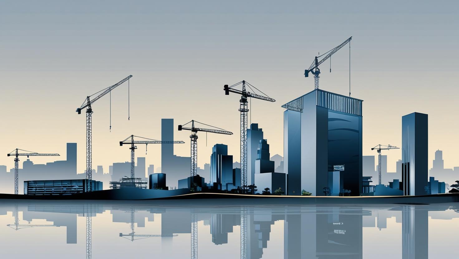 A landscape-oriented image, right-aligned, closely mirroring a modern, clean aesthetic, possibly featuring a stylized representation of a hotel or cityscape at dusk, subtly suggesting global reach. The color-1